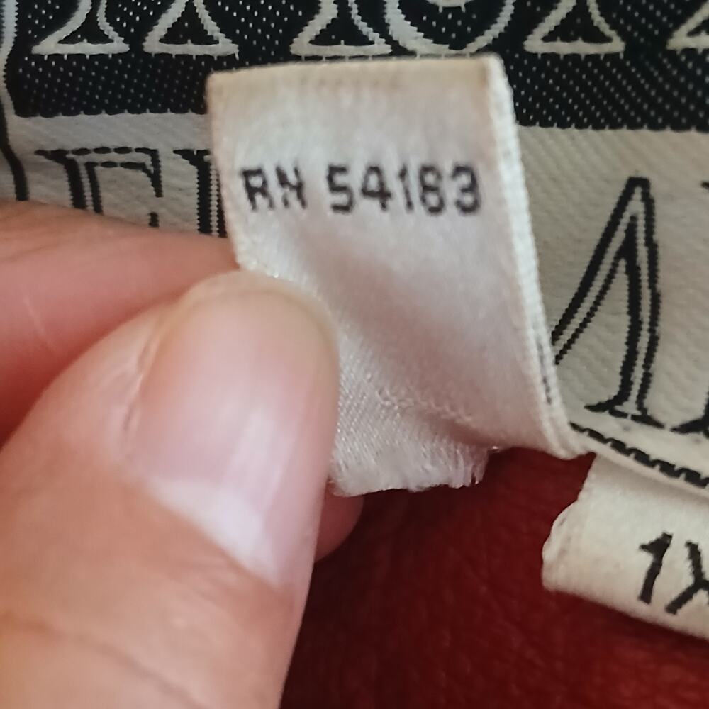 Fashion Elements Coat Women XL Red 100% Leather Casual Hooded Motorcycle 90's - Picture 11 of 16